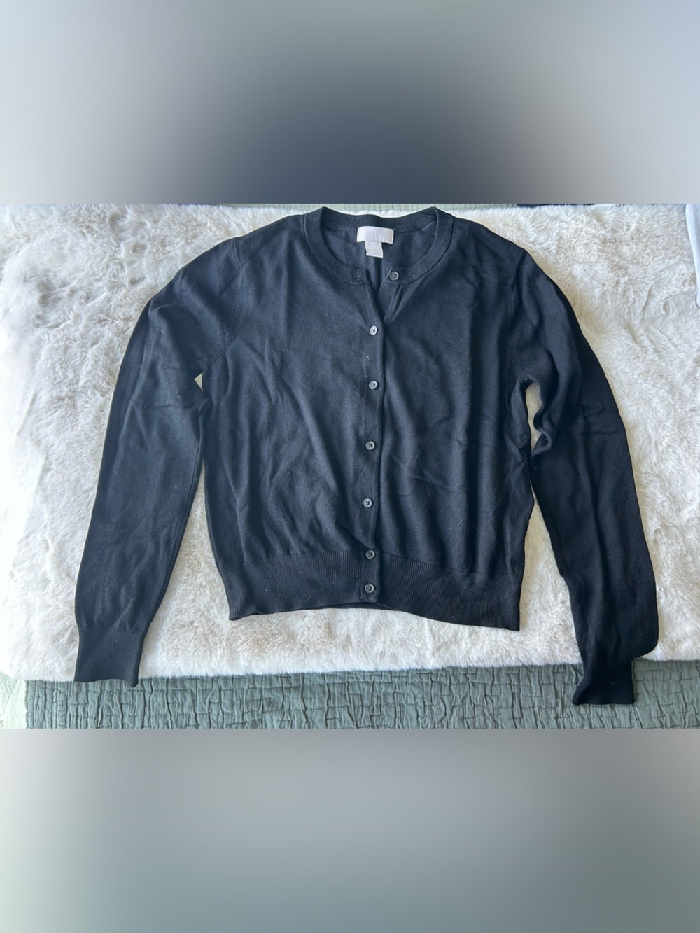 H and M Black Cardi